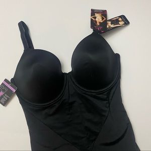 NWT Maidenform black Shape Body Briefer 36DD